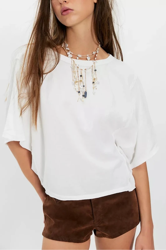 Next Level Tee - We The Free - We The Free by Free People - Clean Ivory