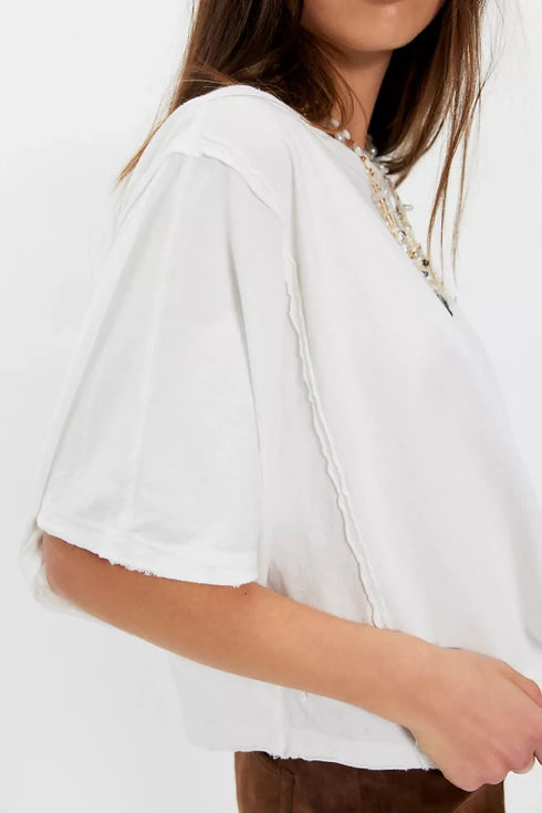Next Level Tee - We The Free - We The Free by Free People - Clean Ivory