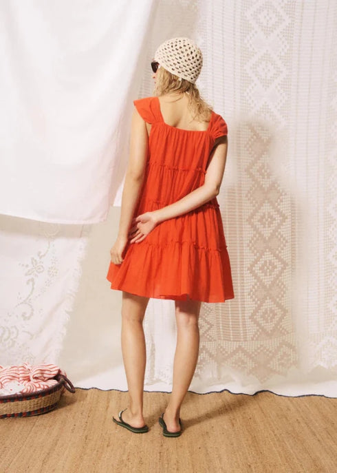 Nicandro Dress - FRNCH - Coral