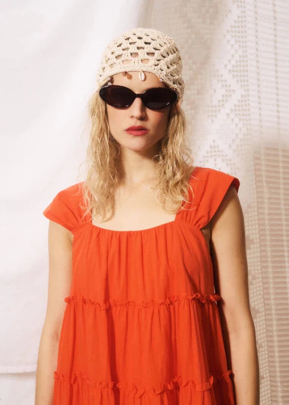 Nicandro Dress - FRNCH - Coral