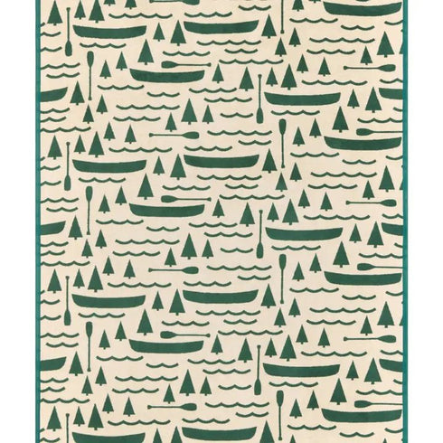 On The Lake Blanket - ChappyWrap - Green