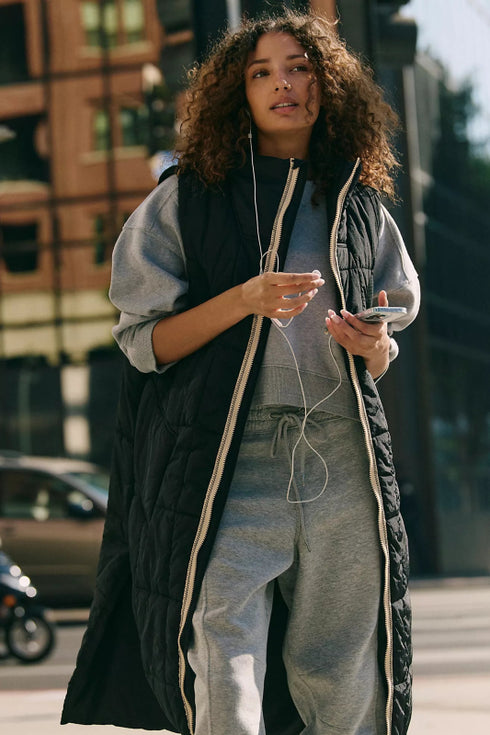 On The Move Packable Waistcoat - FP Movement - FP Movement - Black