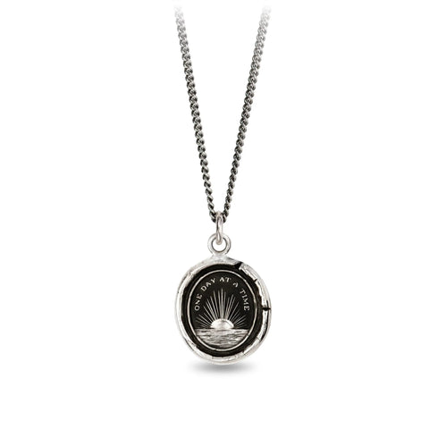 One Day At A Time - Pyrrha - Sterling Silver