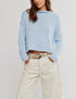 Opal Rollneck Knit Sweater - Free People - Free People - Cashmere Blue