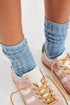 Overdyed Trouser Socks - Free People - Indigo