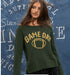 Packers Game Day Sweater - Wooden Ships - Green/Gold