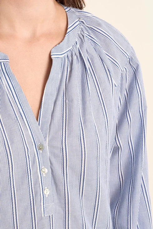 Peasant Top - Molly Bracken - Blue
