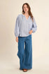 Peasant Top - Molly Bracken - Blue