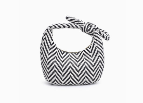 Penny Clutch - Urban Expressions - Black/White