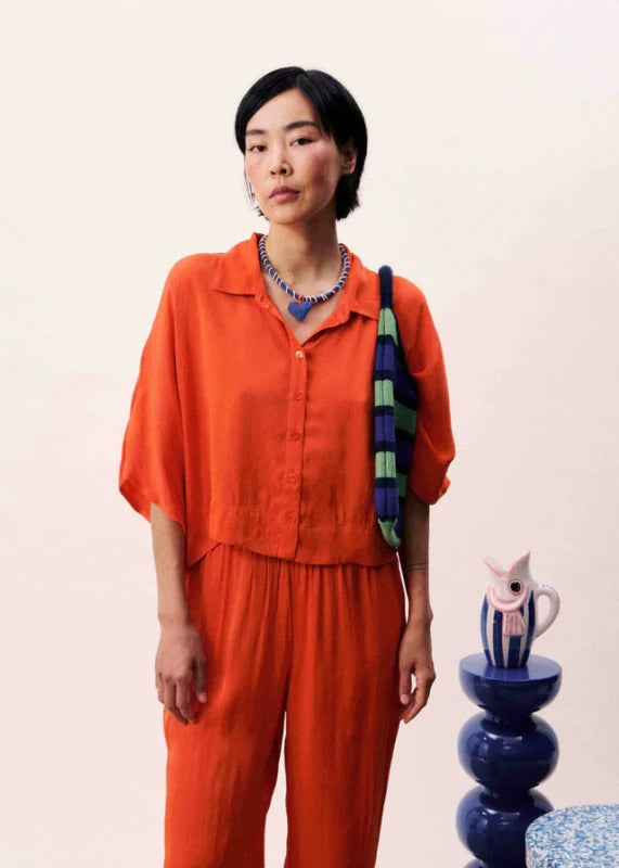 Pervenche Shirt - FRNCH - Red