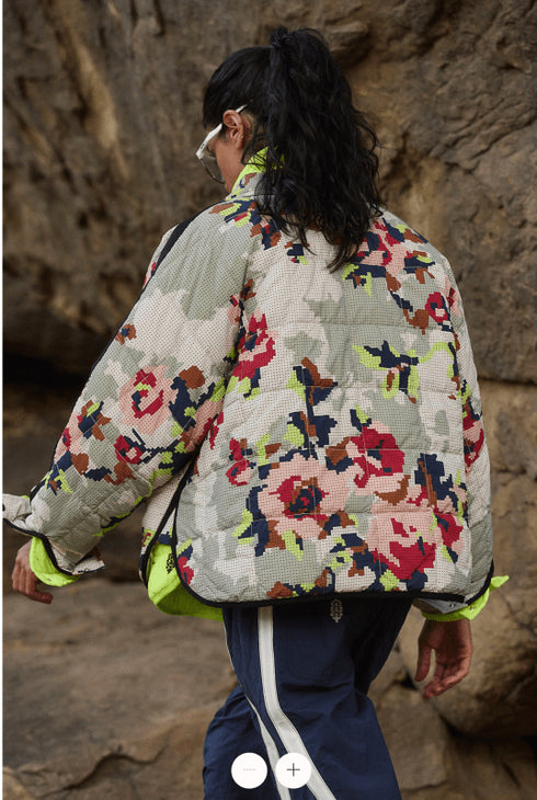 Pippa Packable Printed - FP Movement - FP Movement - Cross Stitch Floral