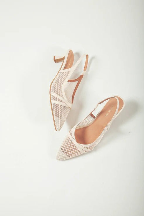 Point Mesh Princess - All Black - Ivory