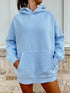 Polka Dot Hoodie - Fred & Co. - Blue