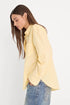 Poplin Classic Boxy Shirt - Good American - Butterbeam Stripe
