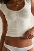 Pretty Please Crop Top - Intimately FP - Free People - Ivory