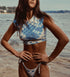 Printed Sonny Swim Tee - Free People - Free People - Martini Mix Glacier
