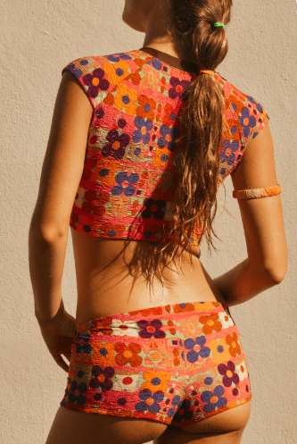 Printed Sonny Swim Tee - Free People - Free People - Woodstock