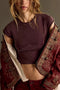 Protagonist Tee - We The Free - We The Free by Free People - Vintage Grape