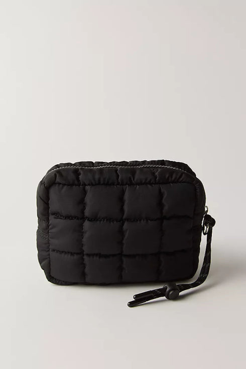 Quilted Mini Case - Free People - Black