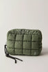 Quilted Mini Case - Free People - Washed Sage