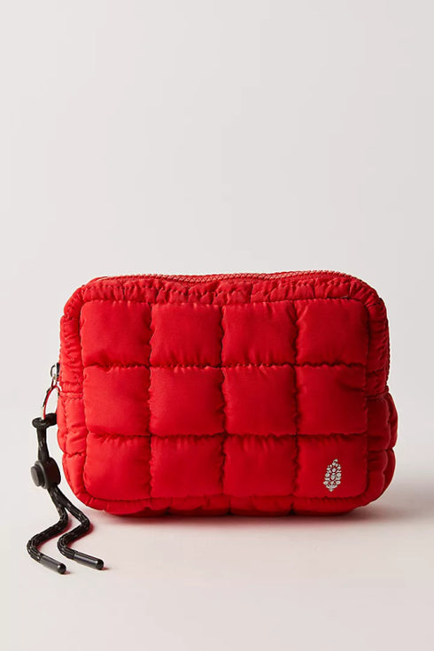 Quilted Mini Case - Free People - Winterberry