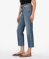 Rachael High Rise Fab Ab Mom Jean - KUT - Exalted W/Medium Base Wash