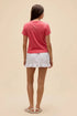 River Rat Race Burnout Vintage Tee - Daydreamer - Deep Sea Coral