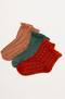Ruffle Sock Pack - Free People - Free People - Merry and Bright