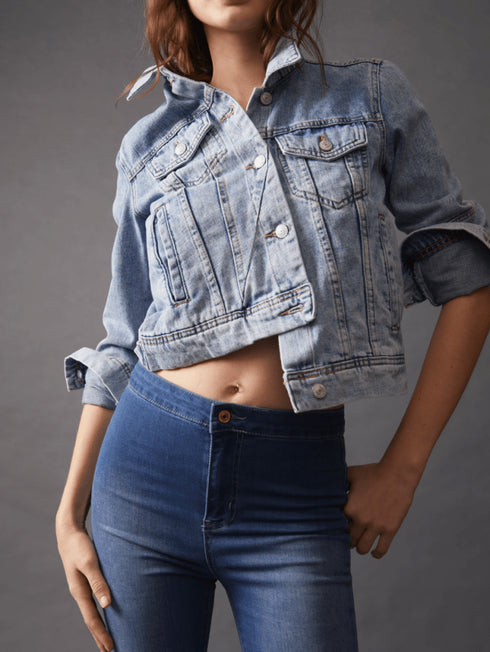 Rumors Denim Jacket - Free People - Free People - Light Indigo