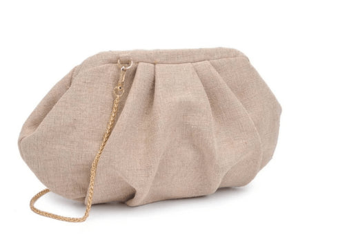 Sadie Clutch - Urban Expressions - Black/White Stripe