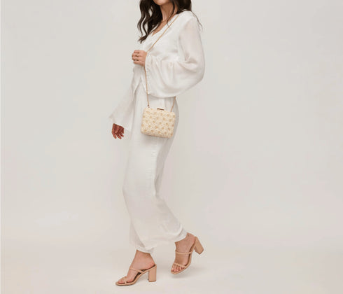 Samantha Handbag - Urban Expressions - Ivory Natural