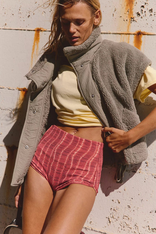 Scout It Out Fleece Vest - Free People Movement - Sage/Green