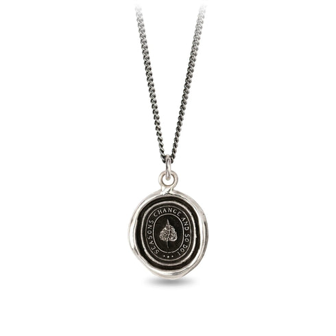 Seasons Change And So Do I - Pyrrha - Sterling Silver