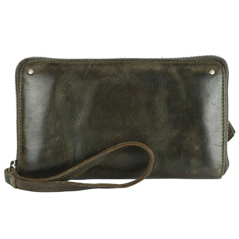 Sierra Wallet/ Wristlet - Latico - Olive