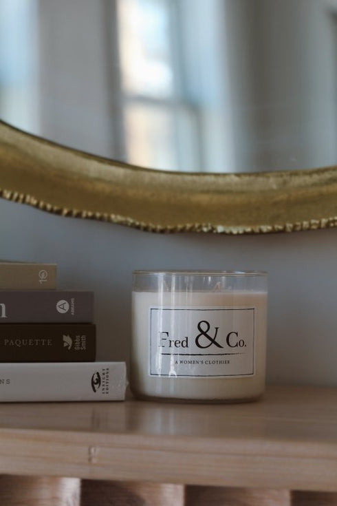 Single Wick Fred & Co. Signature Candle - Fred & Co. - Single Wick (60 Hour Burn)