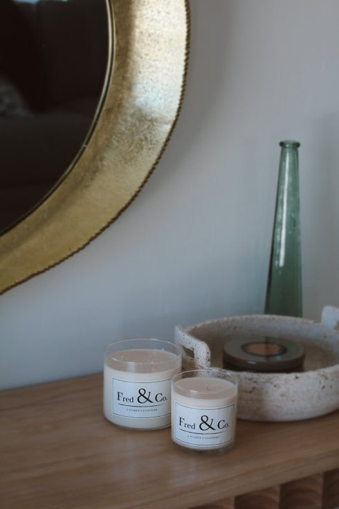 Single Wick Fred & Co. Signature Candle - Fred & Co. - Single Wick (60 Hour Burn)