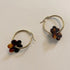 Small Daisy Hoop Earrings - Cities in Dust - Tortoise Shell