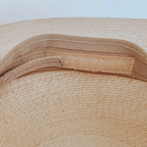 Soleil Straw Fedora - Fred & Co. - Straw