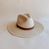 Soleil Straw Fedora - Fred & Co. - Straw