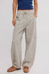 Something Good Pull - On Barrel Pant - Free People - Ivory Combo