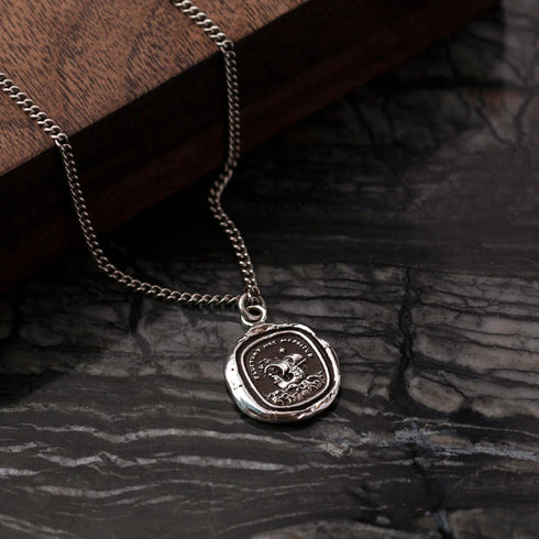Strength & Resilience Talisman - Pyrrha - Sterling Silver