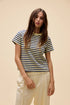 Stripe Vintage Tee - Daydreamer - Yellow Mist