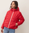 Sunbeam Puffer Jacket Solid - Marine Layer - Cherry Red