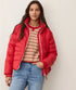 Sunbeam Puffer Jacket Solid - Marine Layer - Cherry Red