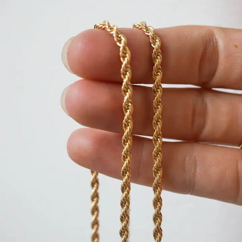 Texas Chain Necklace - JoeLuc - Gold