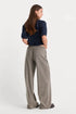 The Pull On Trouser - Good American - Mini Plaid
