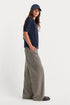 The Pull On Trouser - Good American - Mini Plaid