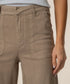 Topaz High Rise Wide Leg Pant - KUT - Khaki