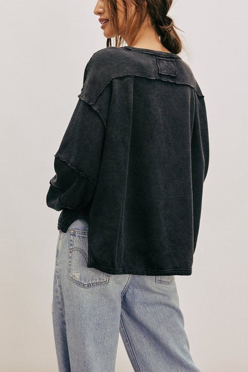 Total Eclipse Tee - We The Free - We The Free by Free People - Black