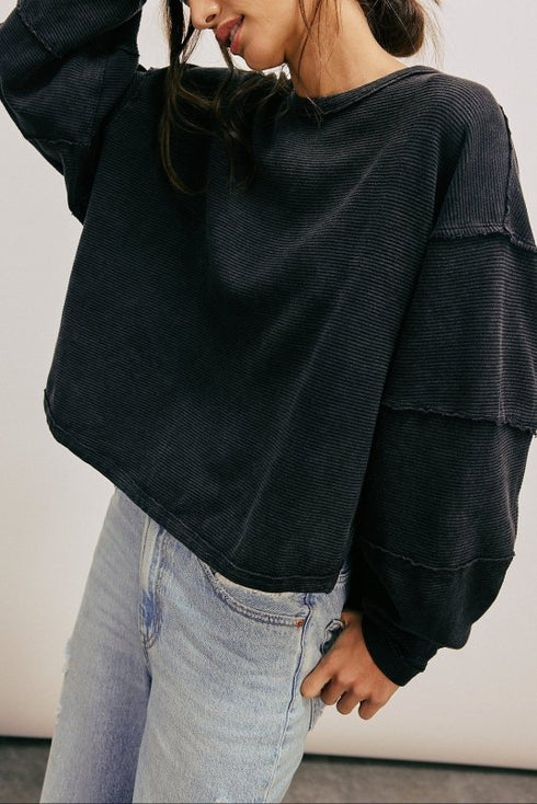 Total Eclipse Tee - We The Free - We The Free by Free People - Black